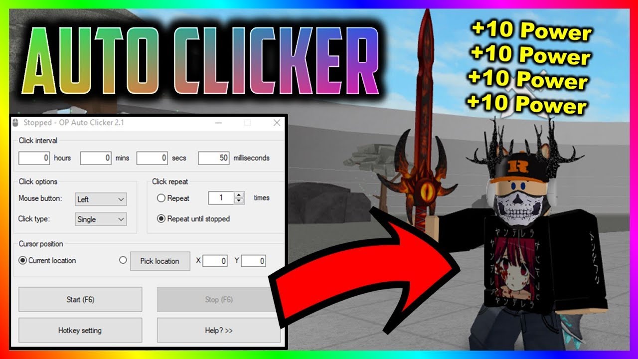 HOW TO GET THE *FASTEST* AUTO CLICKER in Roblox 2023 